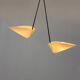 Model 1210 Ceiling Lamp by Josef Hurka for Napako, 1960s