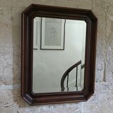 Bevelled octagonal mirror