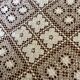 60/70 Italy fashion table made hand woven embroidered