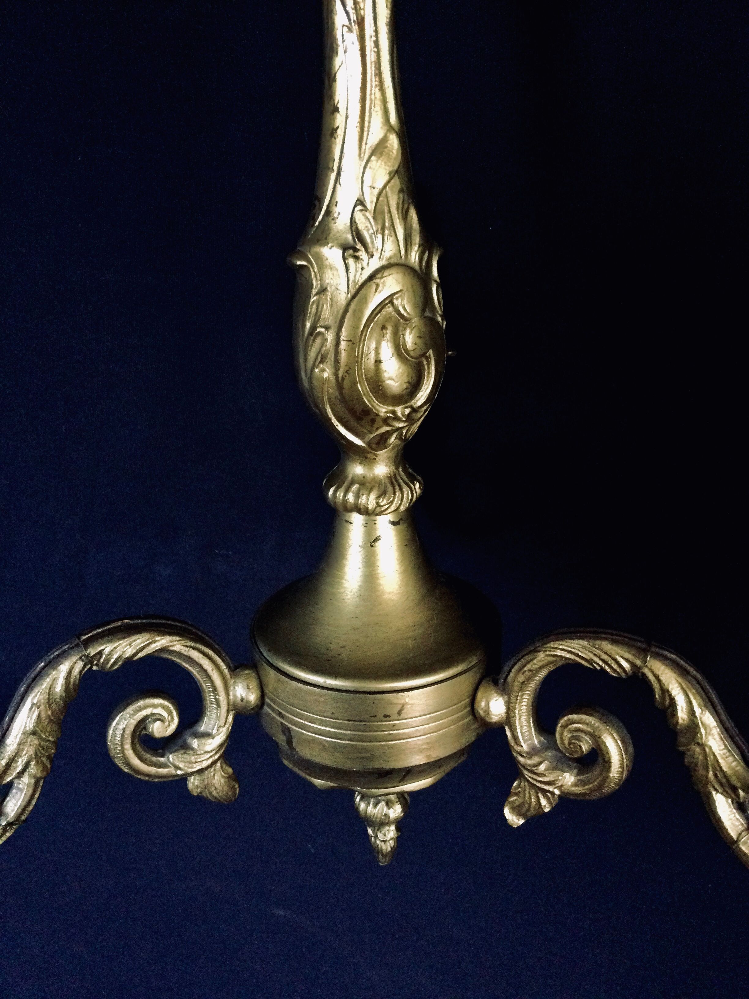 Bronze chandelier 3 lights