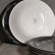 Six dessert plates of Salins sevice "Golf-Juan"