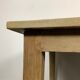 Massive oak dining table