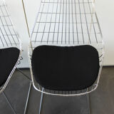 Four vintage SM05 chairs chromed by Cees Braakman for Pastoe, 1960-70
