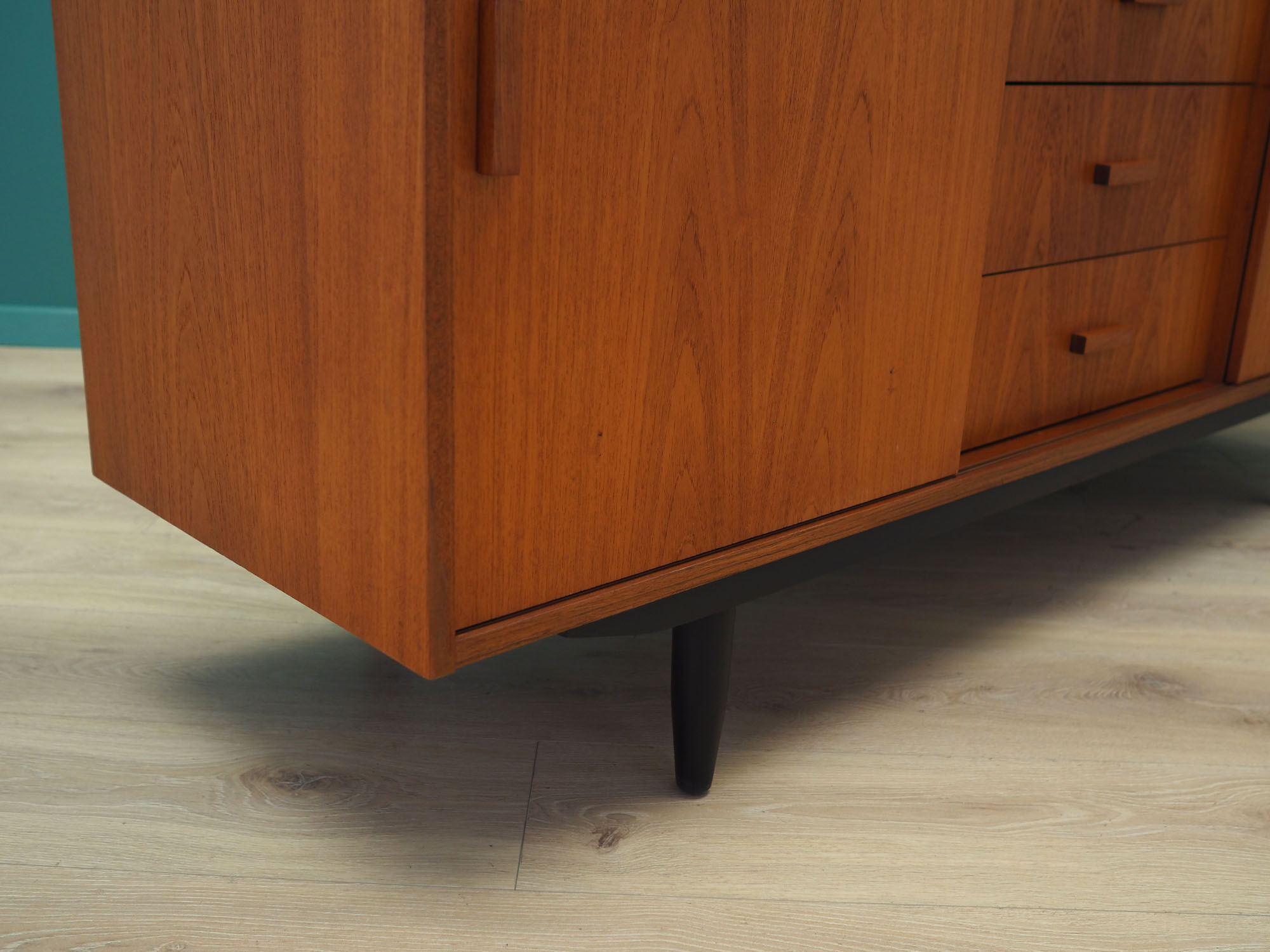 Teak sideboard, Danish design, 1970s, production: Denmark