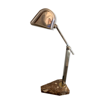 Lampe articulée Pirouett en marbre art déco 1930