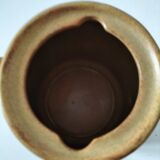 Stoneware coffee/tea pot from Sarreguemines, Lorraine, 70s.