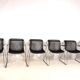 Set of 6 Castelli Penelope dining/conference chairs by Charles Pollock