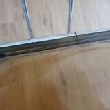 Trio of plexiglass folding chairs