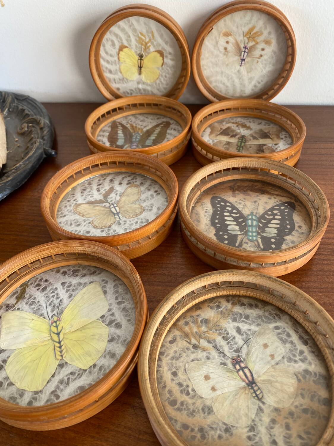 Butterfly coasters, 1970s