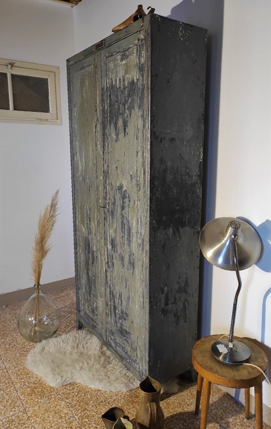 Parisian metallic wardrobe " Bauche "