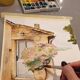 Fine art print of watercolor "Bormes-les-Mimosas"
