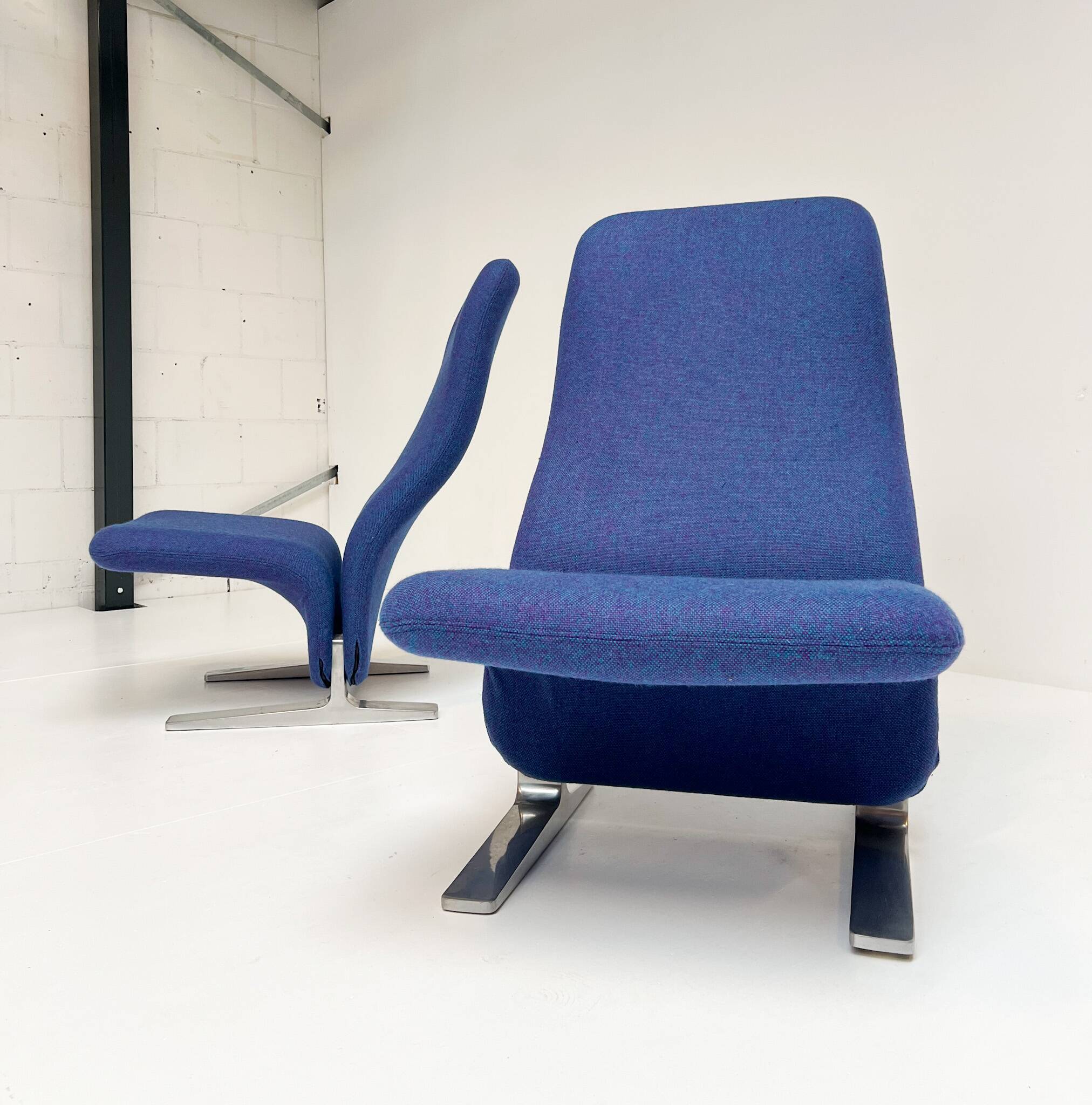 Fauteuil Artifort Concorde F780 rembourré, années 1960