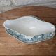 Old sauce boat on fixed frame Guadeloupe Saint Amand ceramic model