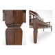 Wooden bench