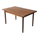 Table en teck extensible, Danemark 1960s/1970s, VNTG, Mid-C Modern