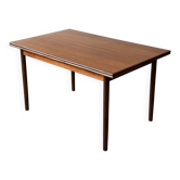 Table en teck extensible, Danemark 1960s/1970s, VNTG, Mid-C Modern