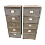 Lot of 2 clamshell furniture