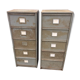 Lot de 2 meubles à clapet