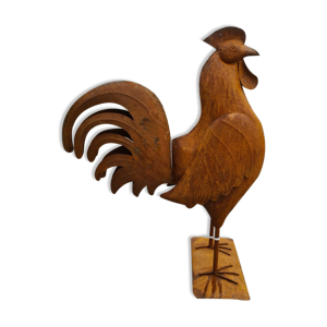 coq en tôle, décoration