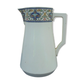 Broc en faience de sarreguemines