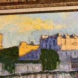 Oil on canvas "Paris Notre-Dame" by Salvatore Verniti, 2012