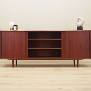 Enfilade en teck, design danois, années 1960, designer : E.W. Bach