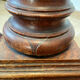 Sellette colonne xixeme en bois