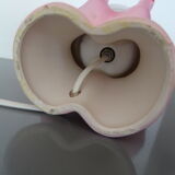 Vintage opal globe hand lamp year 80