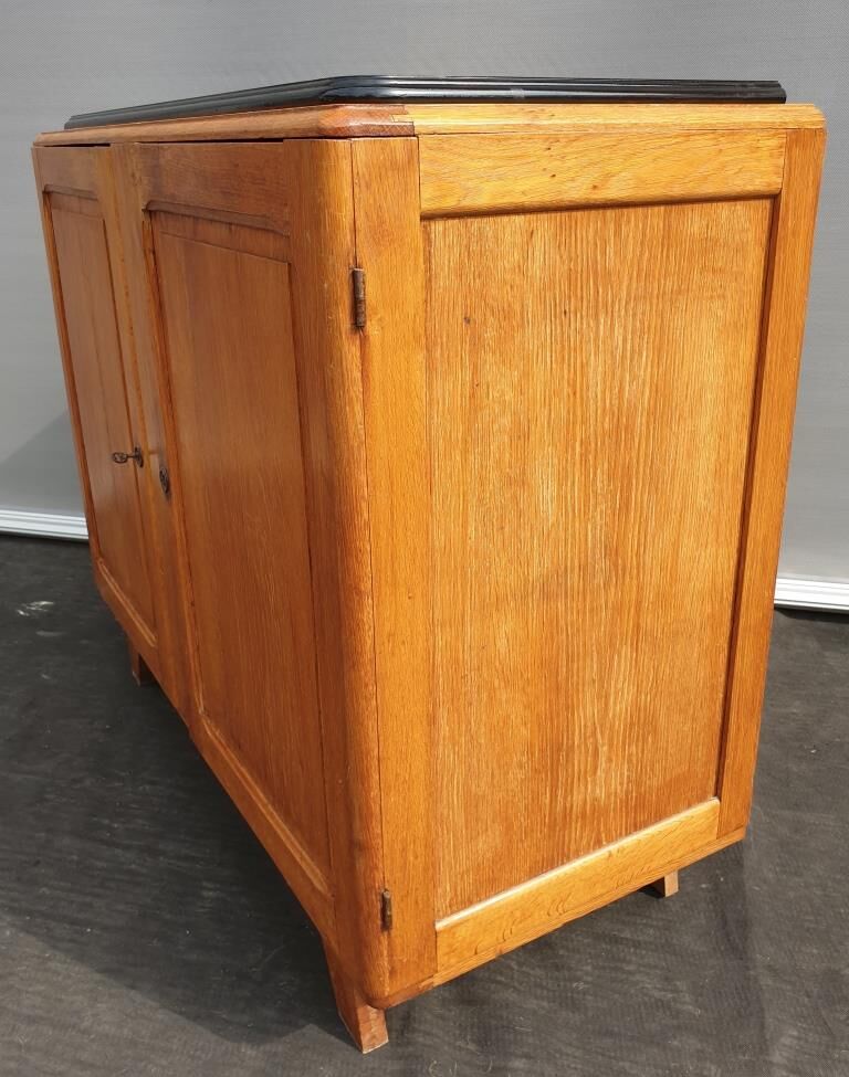 Buffet parisien Mitchell Rock'N'Roll 1940 bicolore noir et Chêne