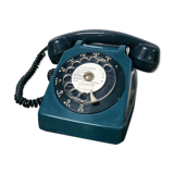 Duck blue dial phone