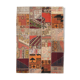 Tapis patchwork 5x8 rouge classic tapis teppich, 242x168cm