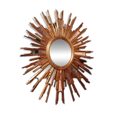Large sun mirror with shutters - Mid century / Regency - Decknudt