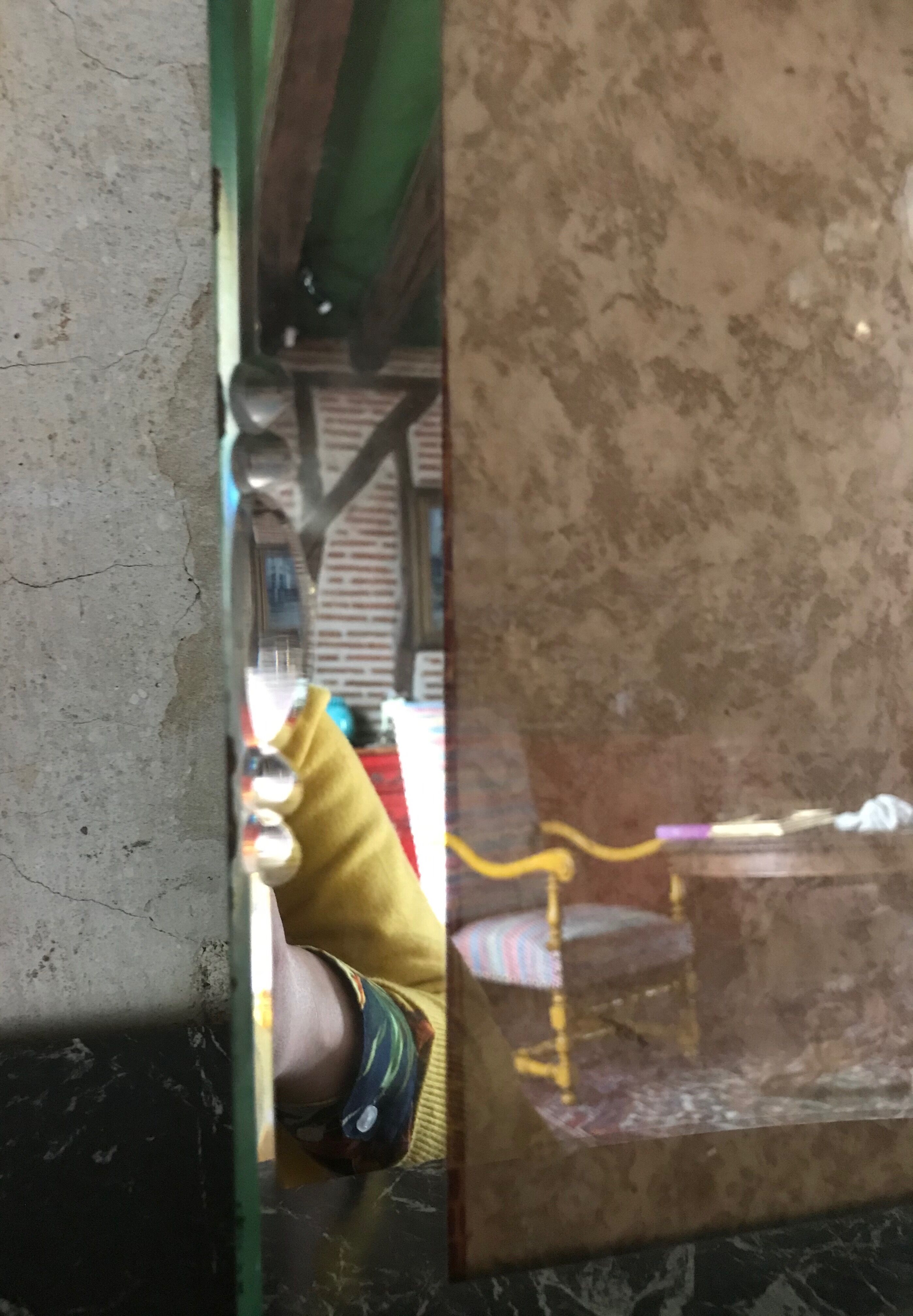 Mirror photo frame 50s