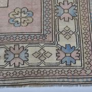 Oushak floral rug sku 3543