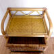 Commode rotin blond 3 tiroirs