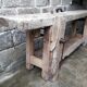 Old in solid beech workbench 237 cm