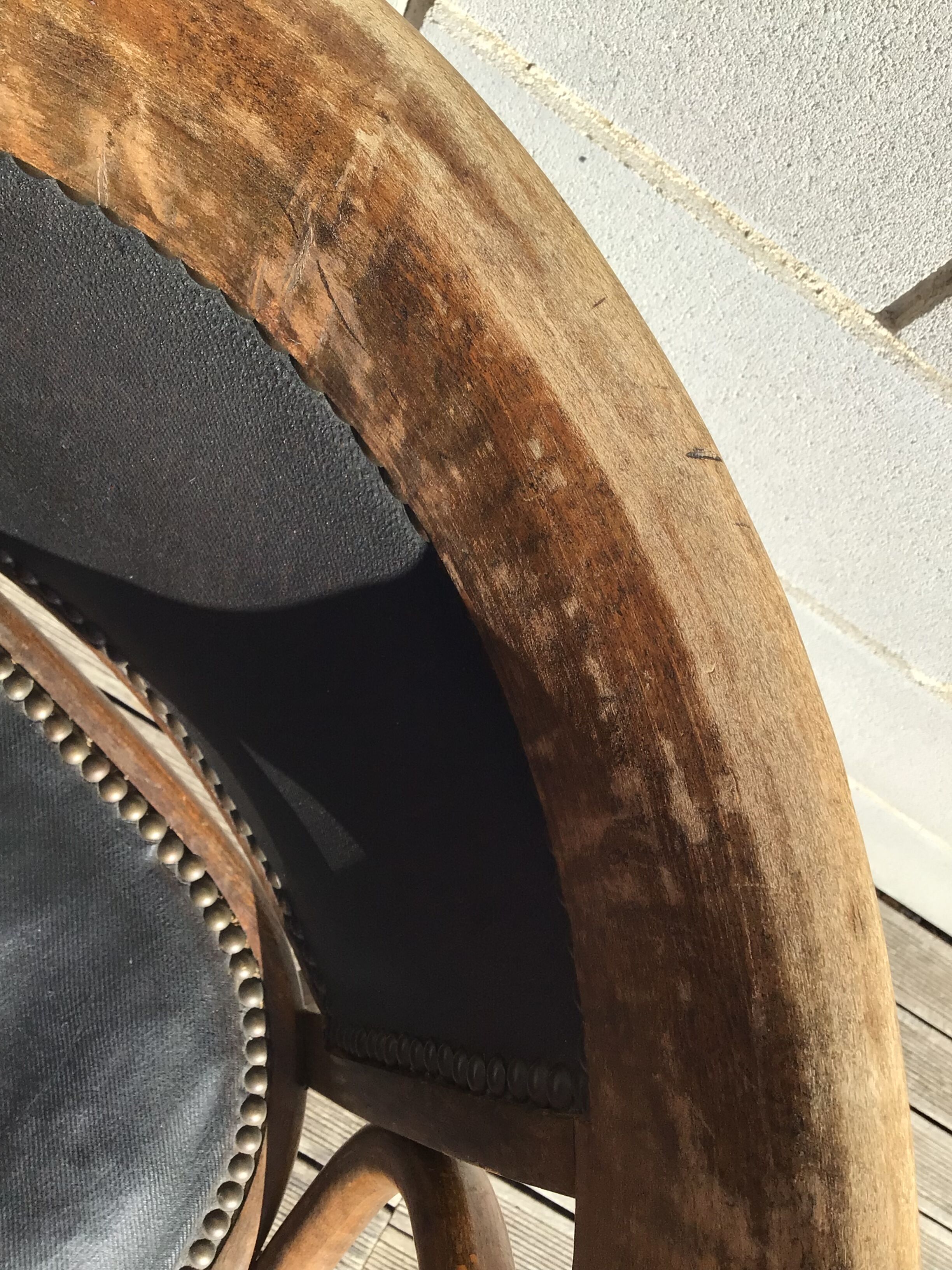 Baumann office armchair n°29 black around 1925