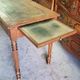 ANTIQUE DESK WITH 2 TABLETS FROM THE 19TH CENTURY