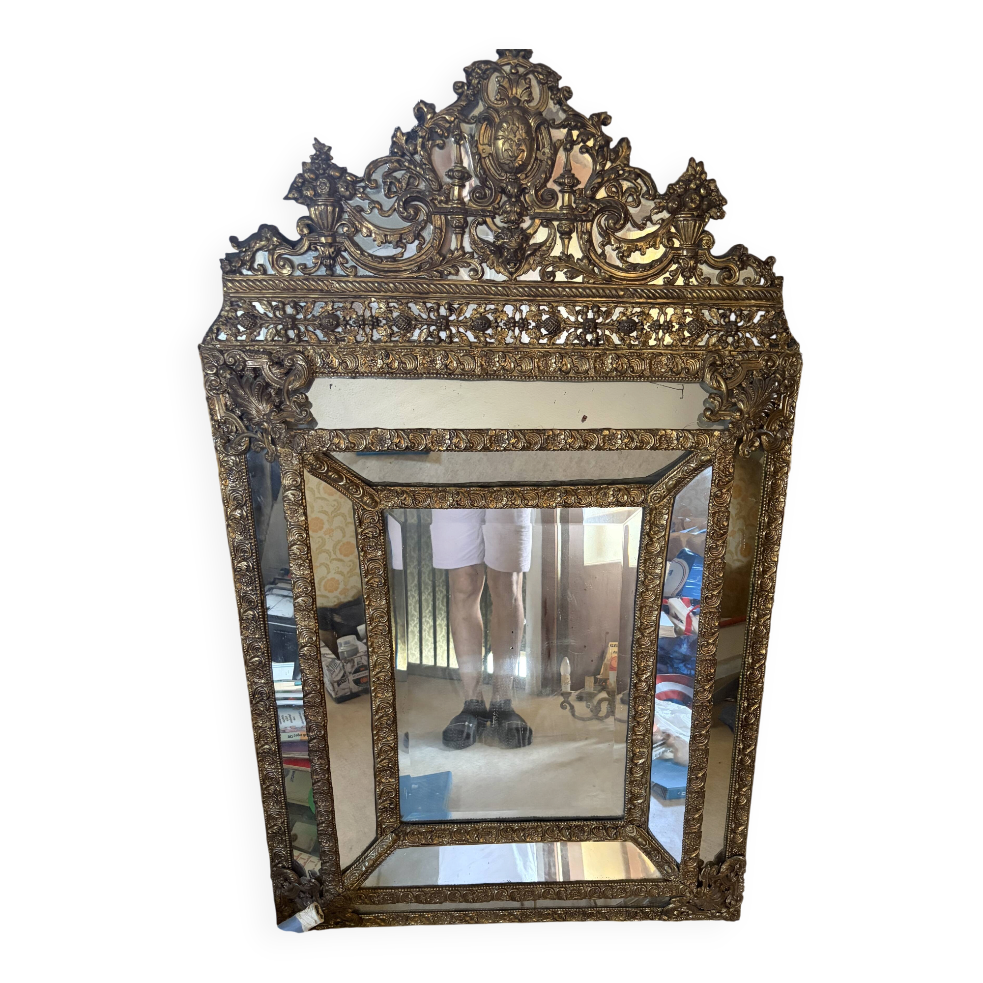Mirrored doors