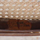 Pair of bistro chairs years J & J Kohn