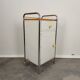 Metal Cabinet, 1970s back wheels