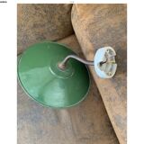 Old enameled wall light