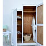 Asymmetrical Parisian wardrobe