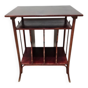 Rare Thonet Wien music table circa 1900 – wooden sheet music holder
