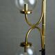 Extra Large Vintage Brass Wall Lamp: Mid-Century Italian Lighting