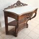 Console from the Napoleonic III era in walnut.