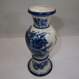 Faience vase