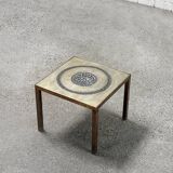 Table d'appoint Marc D'haenens Sculpture Brutaliste, Belgique 1970's
