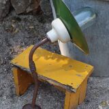 Gooseneck wall lamp