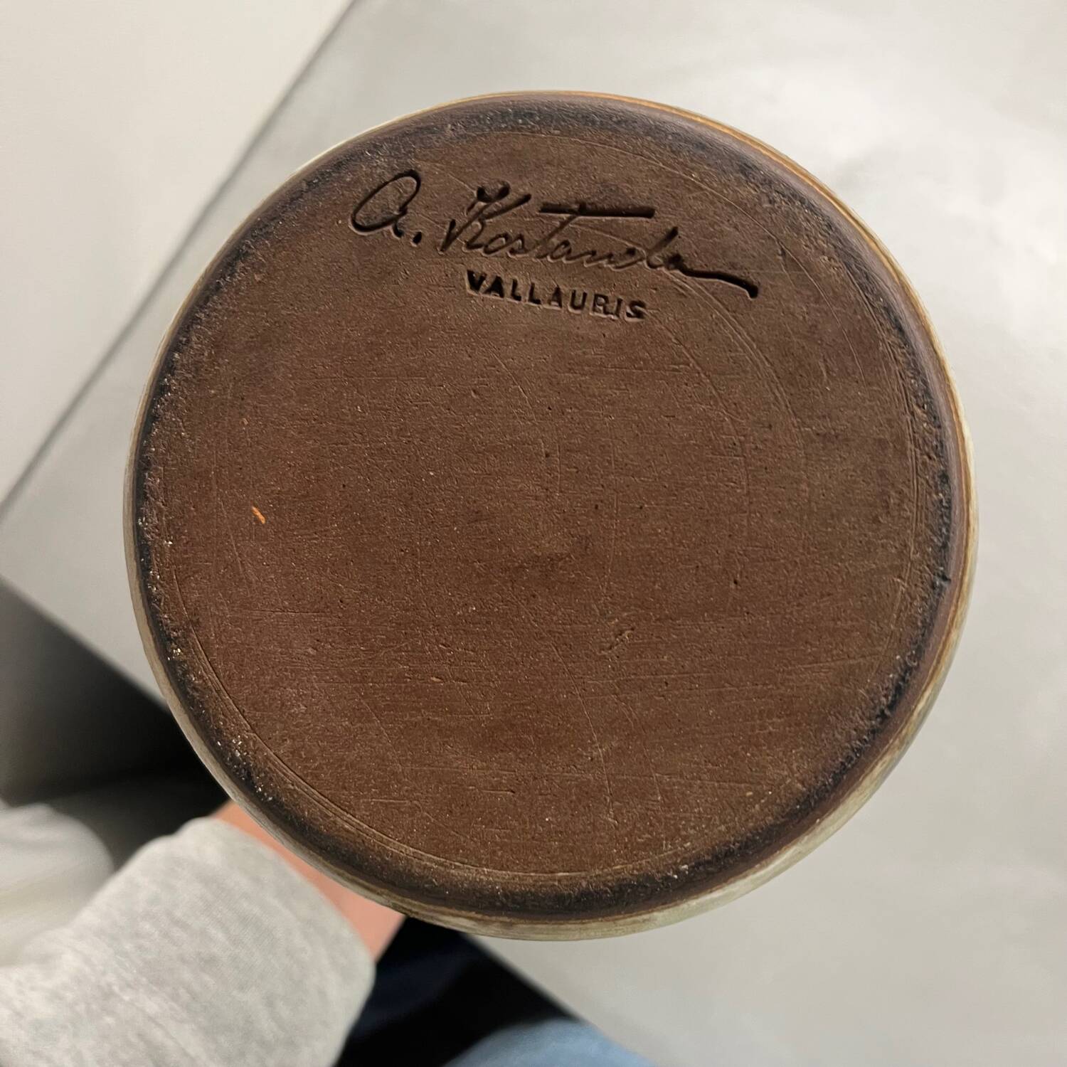 Pitcher or vase by Alexandre Kostanda